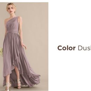 Dress (Bridesmaid Dress With Cascading Ruffles) New with tag